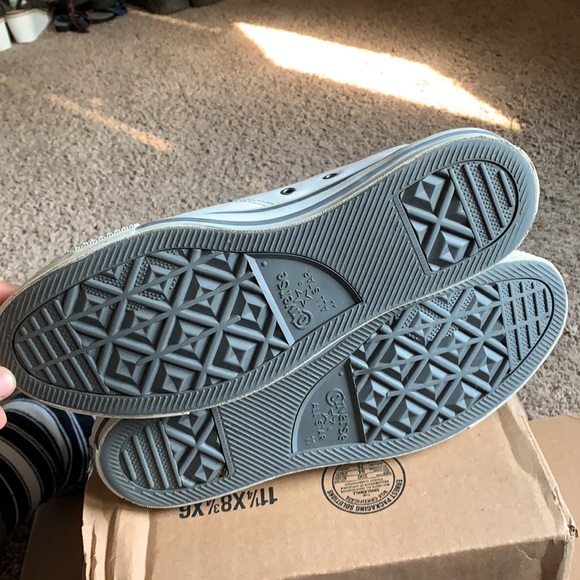 Vintage white leather converse - Picture 4 of 4